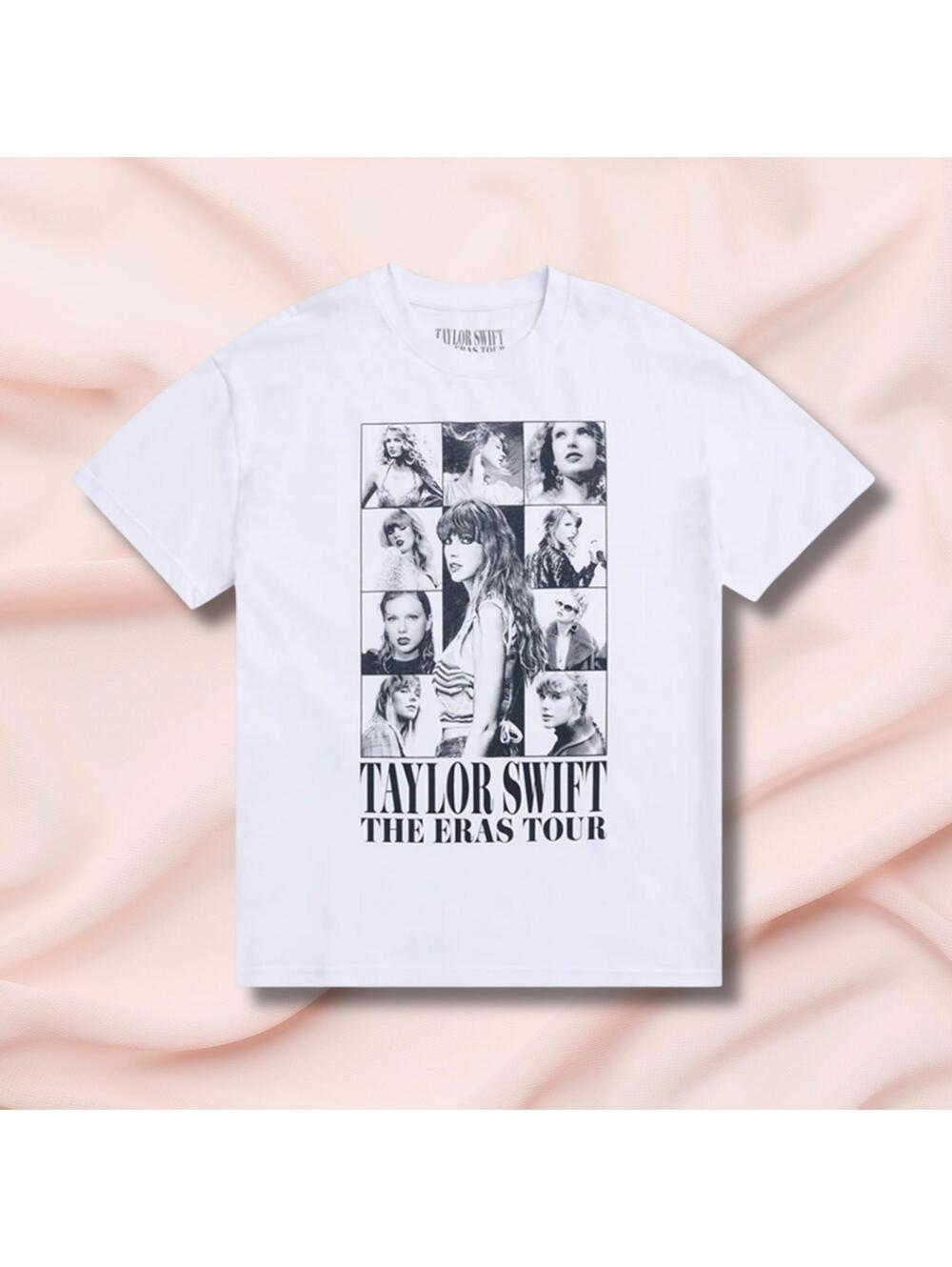 Taylor Swift Eras Tour White T-Shirt Small